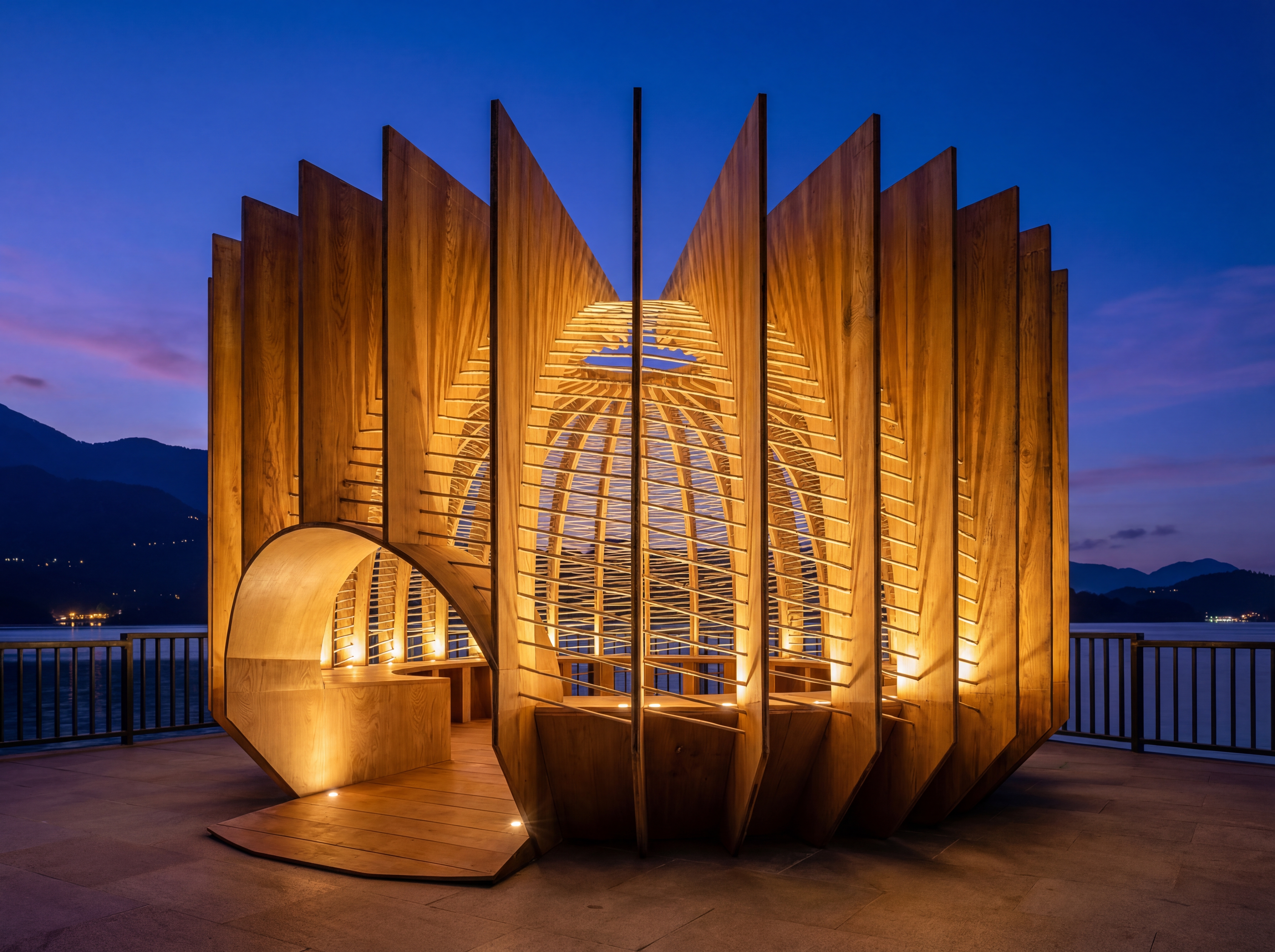 Art — Light art installation