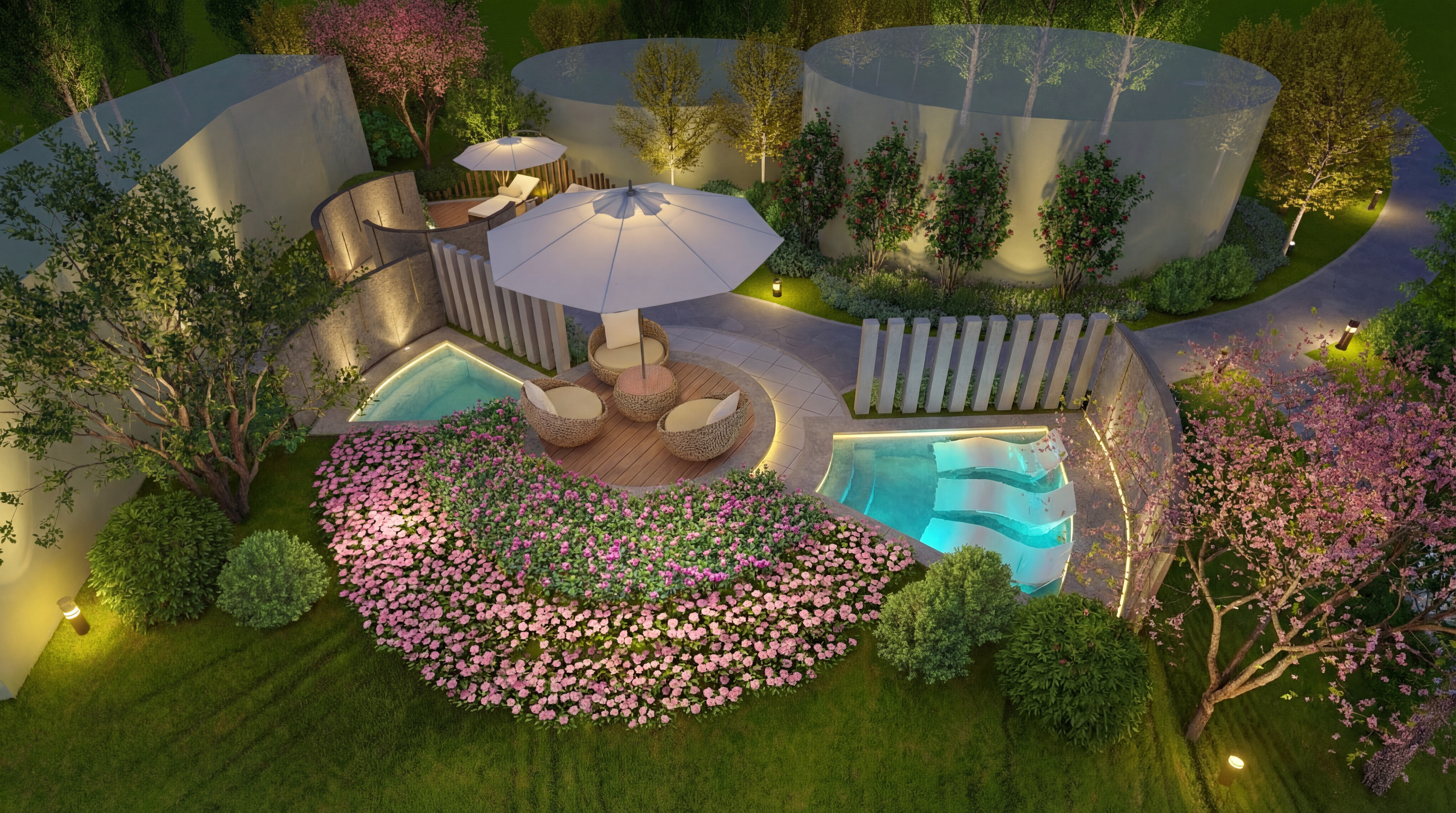 Landscape — Residential landscape lighting